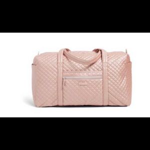 Vera bradley rose gold duffle bag Clearance